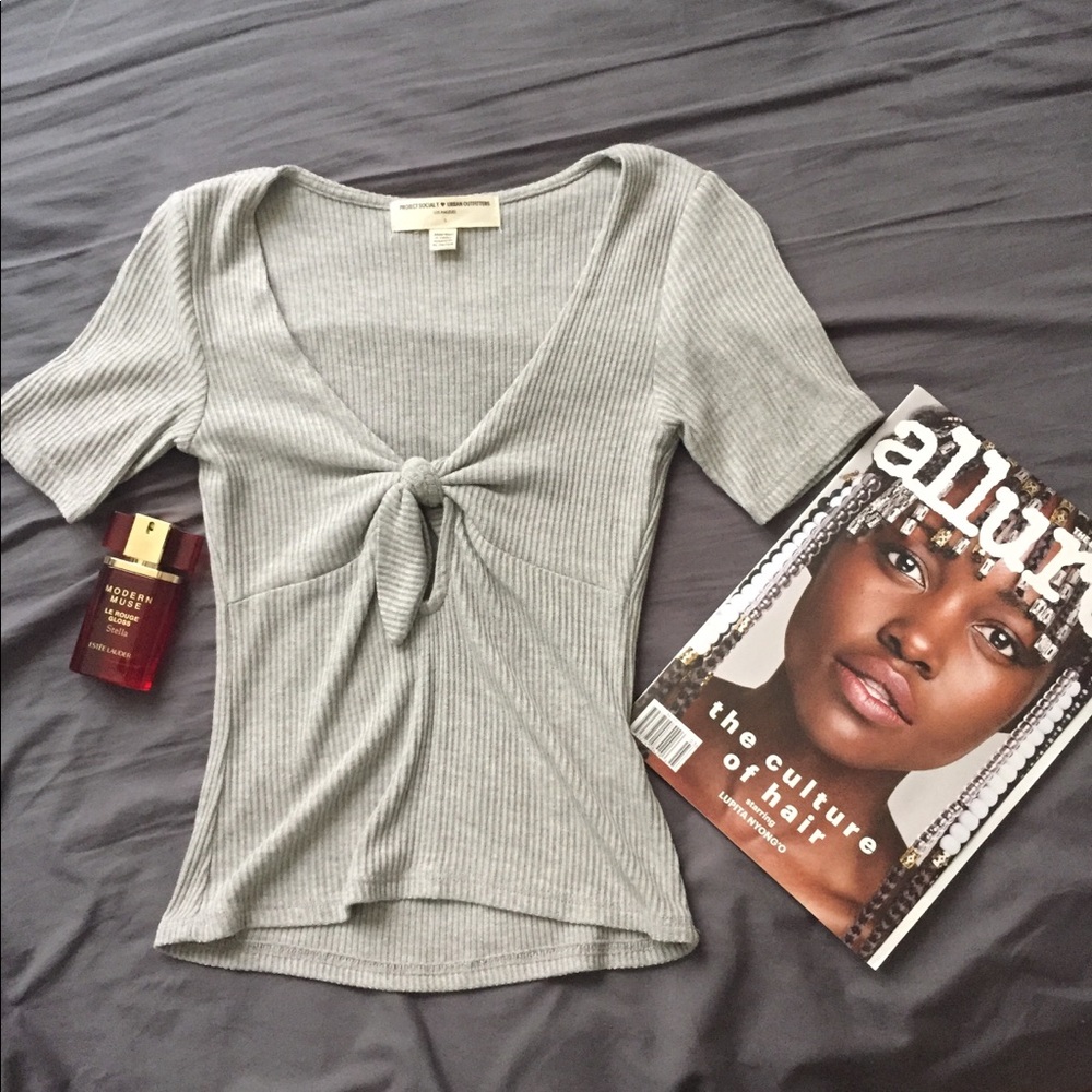 Project Social Tie Crop Top